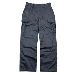 5.11 Tactical Company Cargo Pants Men 34x32 Blue Straight Leg Workwear Relaxed